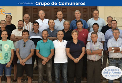 Noticia de Almería 24h: La Comunidad de Regantes renueva su confianza en la Junta Directiva de Sol y Arena