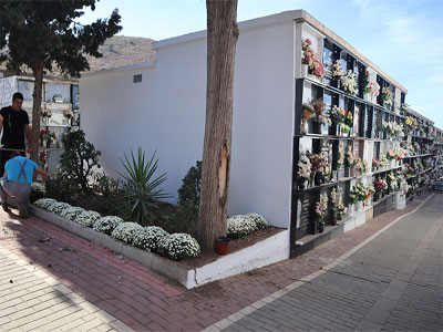 Noticia de Almería 24h: El Ayuntamiento acondiciona los cementerios de Berja y Benínar para el día de Todos los Santos