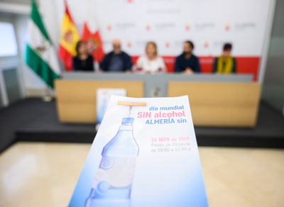 Noticia de Almera 24h: El Ayuntamiento se suma a la celebracin del Da Mundial Sin Alcohol con actividades para todos