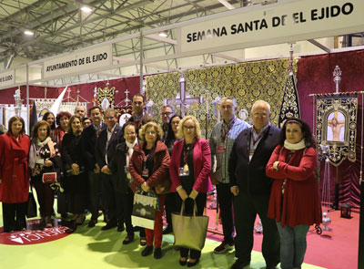 Las Cofradas y Hermandades de El Ejido presentes en la I Feria Esencia Cofrade