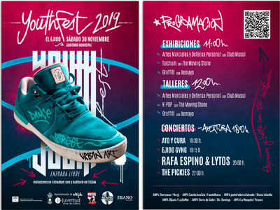 Noticia de Almería 24h: Exhibiciones, talleres y conciertos gratuitos componen la programación del YouthFest El Ejido que se celebra el próximo 30 de noviembre