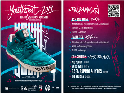 Noticia de Almera 24h: Exhibiciones, talleres y conciertos gratuitos componen la programacin del YouthFest El Ejido que se celebra el prximo 30 de noviembre