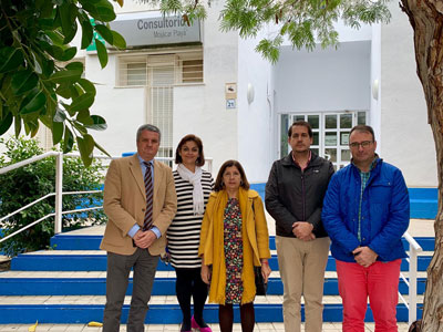 Mojcar recibe la visita del Delegado de Salud de la Junta de Andaluca