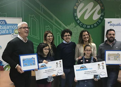 Noticia de Almería 24h: Dos niñas del Bajo Andarax premiadas por seguir la pista del agua en el concurso de Aqualia