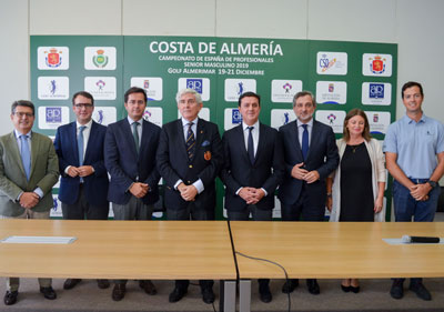 Noticia de Almería 24h: El Campeonato Nacional de Golf Costa de Almería de Profesionales Senior reunirá a 88 prestigiosos aspirantes al título