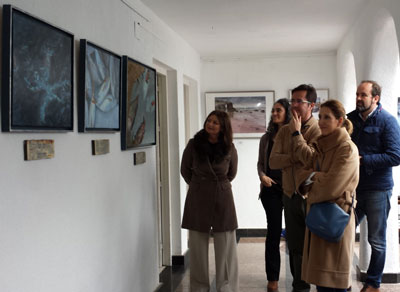 La Torre de Control de Almerimar acoge la exposicin Entre aguas de Ana Jaras 