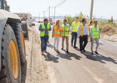 Noticia de Almera 24h: Diputacin invierte 300.000 euros en mejorar tres carreteras provinciales de Njar y Berja