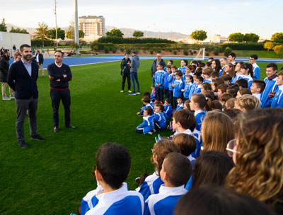 Noticia de Almera 24h: Ms de 260 alumnos practican atletismo en la escuela municipal Baha de Almera