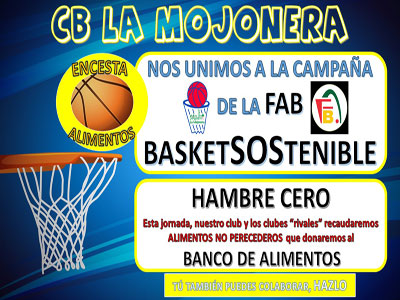 Noticia de Almera 24h: El Club Baloncesto La Mojonera realizar campaa para recogida de alimentos no perecederos