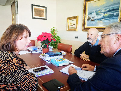 Noticia de Almera 24h: El presidente de la Autoridad Portuaria de Almera y la gerente de Suncruise valoran la promocin conjunta de Andaluca como destino de cruceros