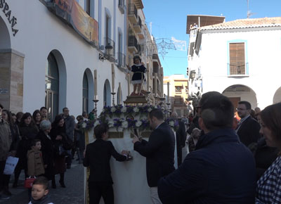 Noticia de Almería 24h: Este domingo saldrá la procesión del Dulce Nombre de Jesús de la cofradía del Nazareno de Berja