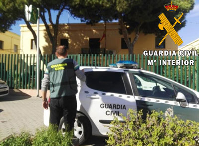 Durante la detencin a un agresor sexual dos agentes de la Guardia Civil resultan heridos