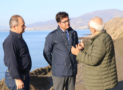 El Ejido traslada a Subdelegación del Gobierno y a Costas la urgente necesidad de dar una solución a los graves problemas de regresión que sufre la costa de Balerma y Guardias Viejas