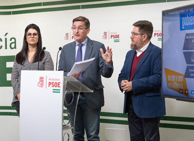 Noticia de Almera 24h: El PSOE critica el ao a peor que ha vivido Almera con el Gobierno andaluz de las derechas