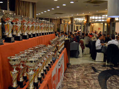 El 36 Trofeo de Navidad Ftbol Veterano se clausura con la participacin de 61 equipos