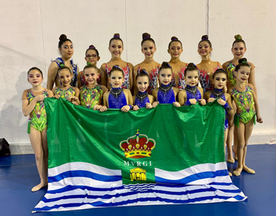 Noticia de Almera 24h: 35 pdium para el Club Ritmica El Ejido en el fin de semana