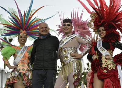 Noticia de Almera 24h: Concursos, bailes y coplas de Carnaval llenaron la tarde en el Mirador de la Rambla