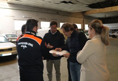 El alcalde visita las instalaciones que albergarn el proyecto de ampliacin del edificio de Servicios Sociales 