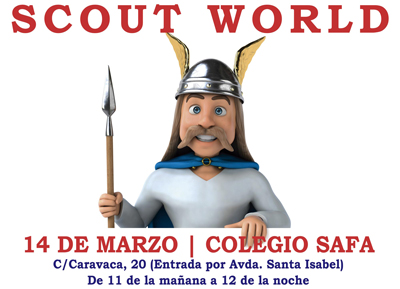 Noticia de Almera 24h: Los scout del grupo Valhalla animan a los nios de toda la ciudad a participar en el Scout World de este sbado 