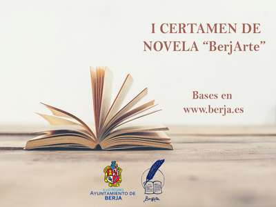 Ampliado el plazo de presentación de obras para el certamen de novela BerjArte