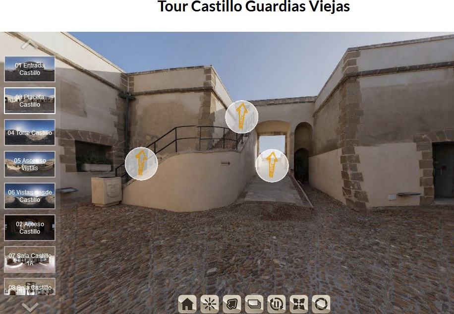 Noticia de Almería 24h: El Ejido invita a descubrir los secretos del Castillo de Guardias Viejas a través de un tour virtual