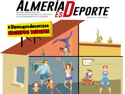 Noticia de Almera 24h: #YoMeQuedoEnCasa Haciendo deporte, la revista que lanza el PMD sobre la actualidad deportiva en Almera
