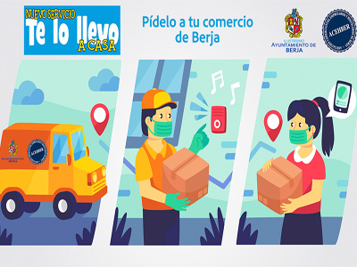 Noticia de Almería 24h: El Ayuntamiento de Berja y Acehber impulsan un servicio para llevar las compras locales a los hogares