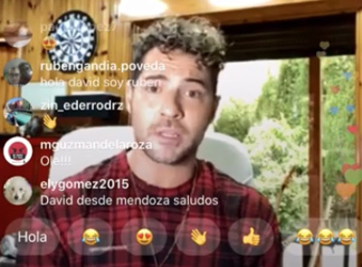 Noticia de Almera 24h: ENCUENTRO VIRTUAL David Bisbal - Presidente de Diputacin