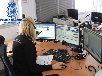 COVID-19. El 091 de la Policía Nacional en Almería ha recibido cerca de 12.000 llamadas 