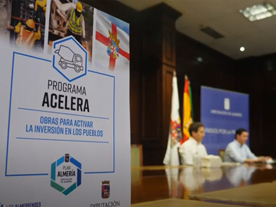 Noticia de Almera 24h: Diputacin impulsa el empleo en la provincia a travs de las obras del Programa Acelera 