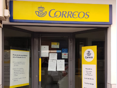 Correos  cierra la oficina de atención al cliente de Viator por un posible caso de Coronavirus, según el sindicato SiPcte