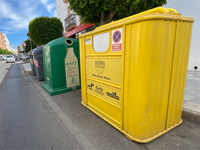 Berja aumenta un 26,15% el reciclaje de envases ligeros 