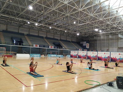Noticia de Almera 24h: Las gimnastas de la EDM Costartmica vuelven a coger ritmo tras el parn por el coronavirus