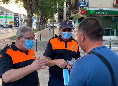 El Ayuntamiento de Berja insiste en la obligacin de llevar mascarilla por ley a partir de maana