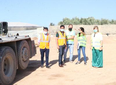 Comienzan los trabajos para la ampliacin del Cementerio de El Ejido que construir en la primera fase 940 nichos ms