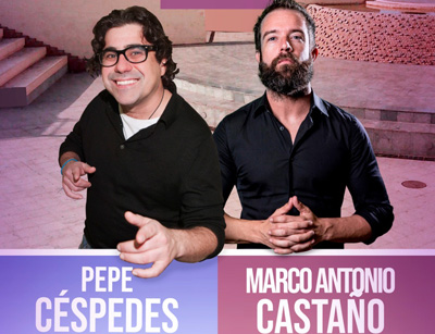 Pepe Céspedes y Marco Antonio Castaño ofrecen mañana la primera de las tres Noches Canallas de entrada libre en el Anfiteatro