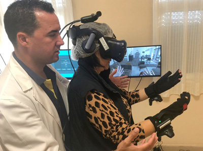Noticia de Almera 24h: Universidad: Un estudio demuestra la eficacia de la Realidad Virtual inmersiva en pacientes con dao cerebral adquirido