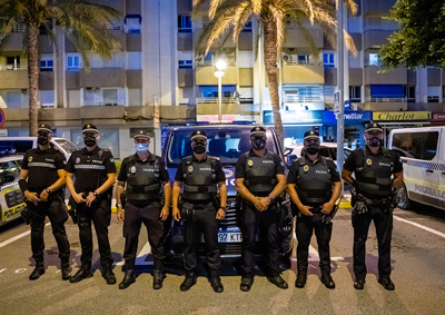 El Ayuntamiento de Roquetas de Mar crea un Grupo de Intervención de la Policía Local dedicado a la COVID-19