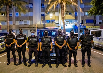 El Ayuntamiento de Roquetas de Mar crea un Grupo de Intervencin de la Polica Local dedicado a la COVID-19