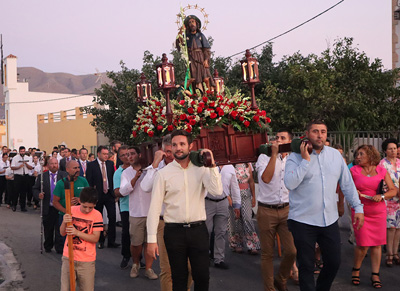 Noticia de Almera 24h: El barrio de San Roque honra este fin de semana a su patrn