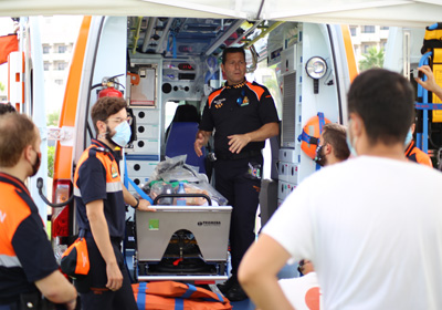 COVID-19. Los voluntarios de Proteccin Civil de El Ejido participan en una jornada formativa de refuerzo de las lneas de actuacin a seguir en materia de prevencin 