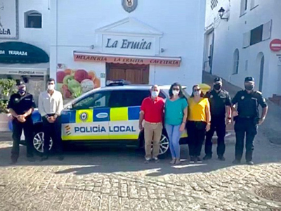 Noticia de Almera 24h: Nuevo vehculo para la Polica Local de Mojcar