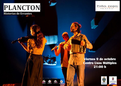 Noticia de Almera 24h: Mojcar contina su ciclo teatral con Plancton, Historias Errantes