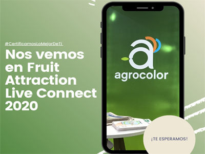 AGROCOLOR conecta con sus clientes en Fruit Attraction LiveConnect
