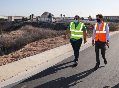 Noticia de Almería 24h: El Camino de la Depuradora ya ha abierto a la circulación con unas excelentes condiciones de uso y de funcionalidad 