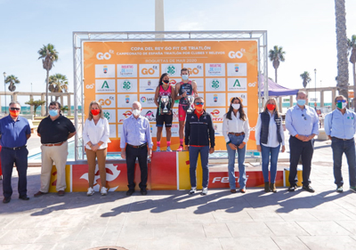 Noticia de Almera 24h: El triatln se consolida en Costa de Almera gracias a las copas del Rey y la Reina de Roquetas de Mar 