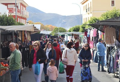 Berja reanuda este lunes el mercadillo ambulante con la mitad de puestos