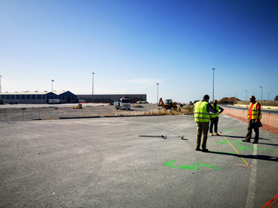 El Puerto de Almera inicia las obras de la Terminal de Trfico Pesado para ms de 200 camiones