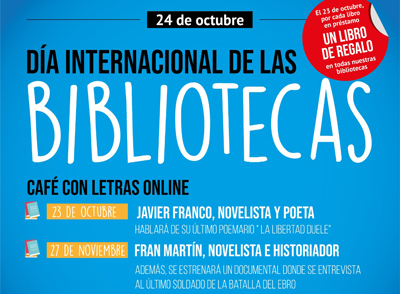 Noticia de Almera 24h: Roquetas celebra el Da de las Bibliotecas regalando un libro por cada prstamo y con dos conferencias online