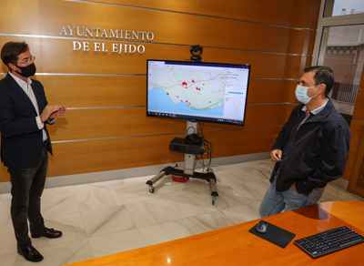Noticia de Almería 24h: El Ayuntamiento desarrolla una aplicación Web de geolocalización de positivos de Covid-19 
